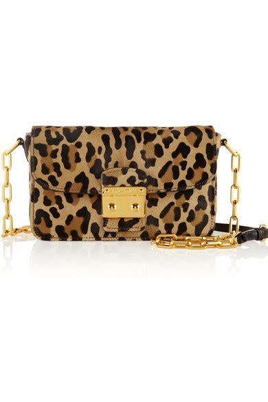 miu miu leopard bag